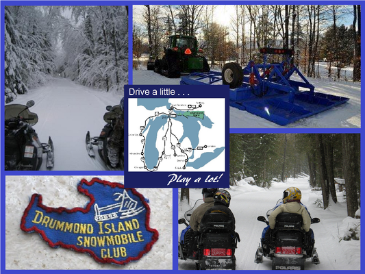 Drummond Island Snowmobiling