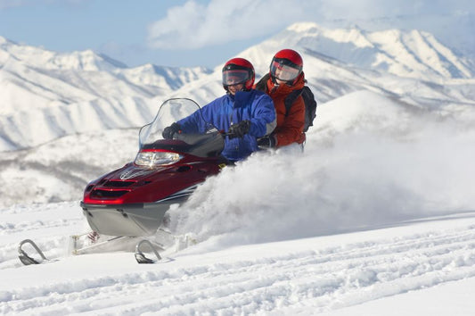 Womens snowmobile suits have come a long way.