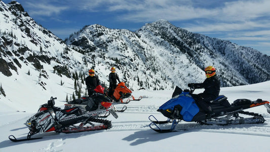 Snowmobiling in Western Montana