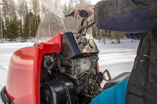 vintage snowmobiles