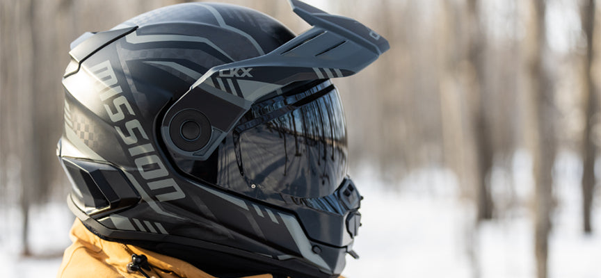 Dual Sport Snowmobile Helmets