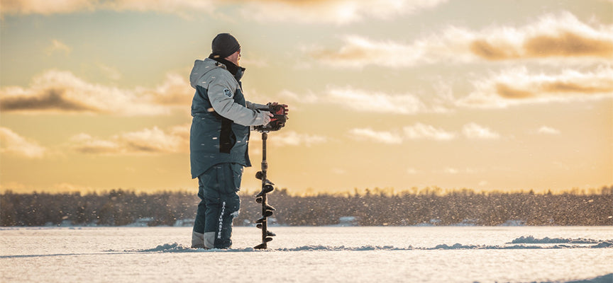 Hand, Electric, Gas Propane Ice Fishing Augers Up North Sports