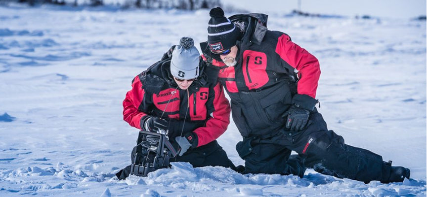 Pantalon De Pêche Sur Glace Homme Striker Climate - Noir, Taille L, Isotherme Et Imperméable