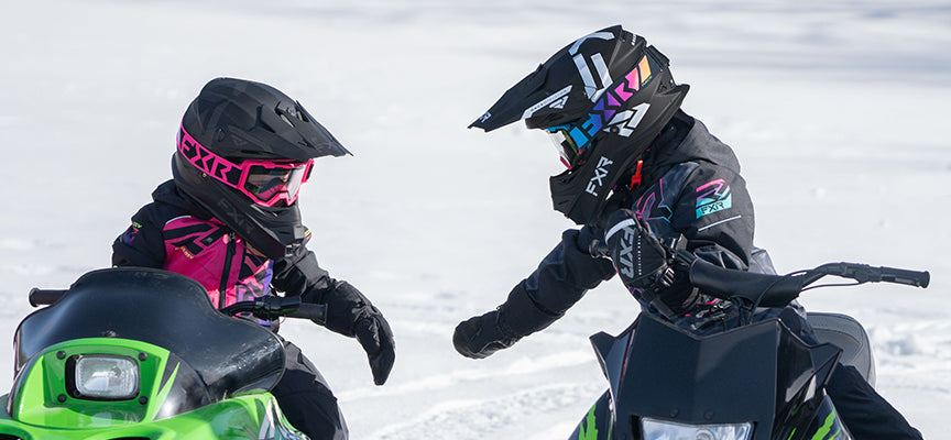 Fxr Snowmobile Helmets For Toddlers Youth Boost Clutch Helmet - Main Image