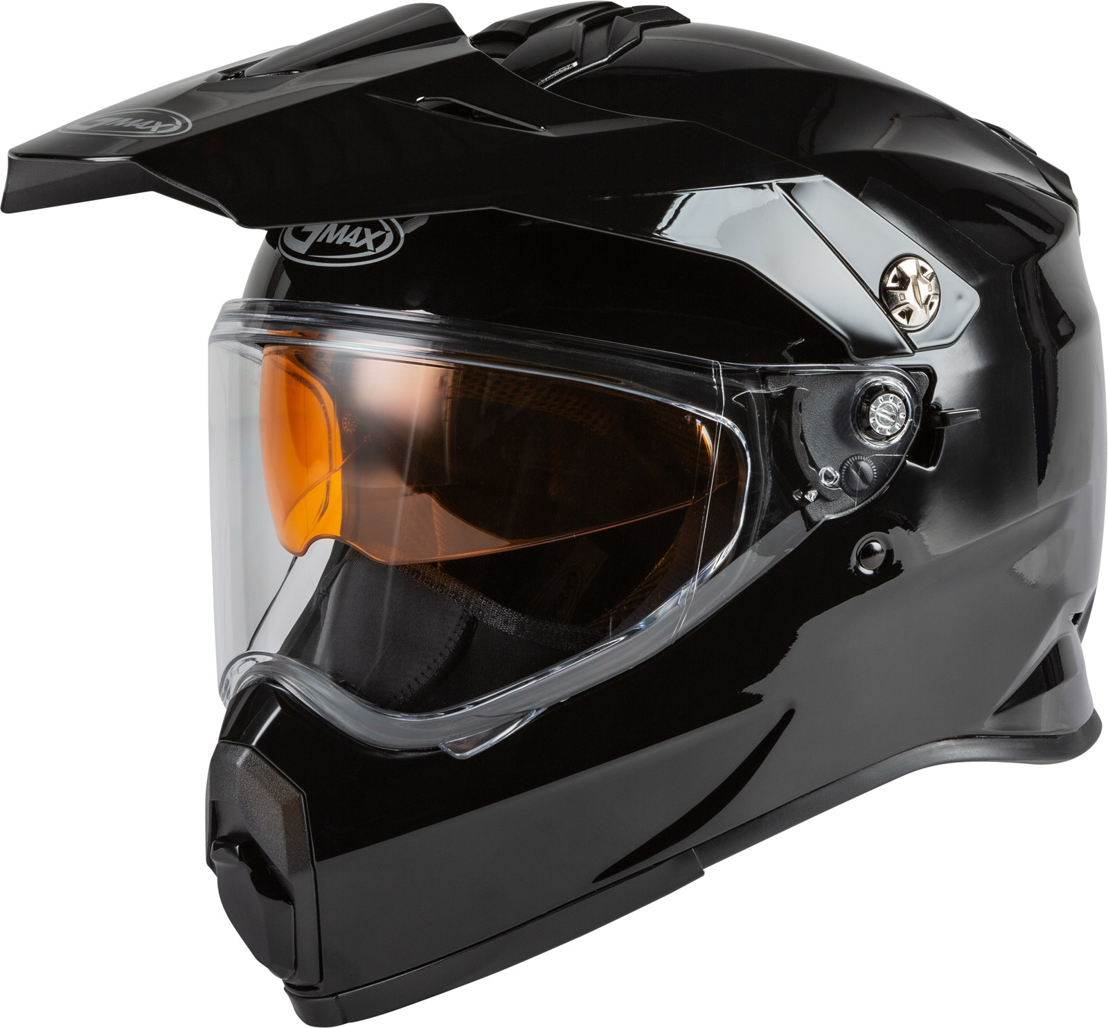 dual sport adventure motorcycle helmets cheap GMAX AT-21S Adventure Dual Sport Helmet w/ Dual Lens Shield – Up North Sports