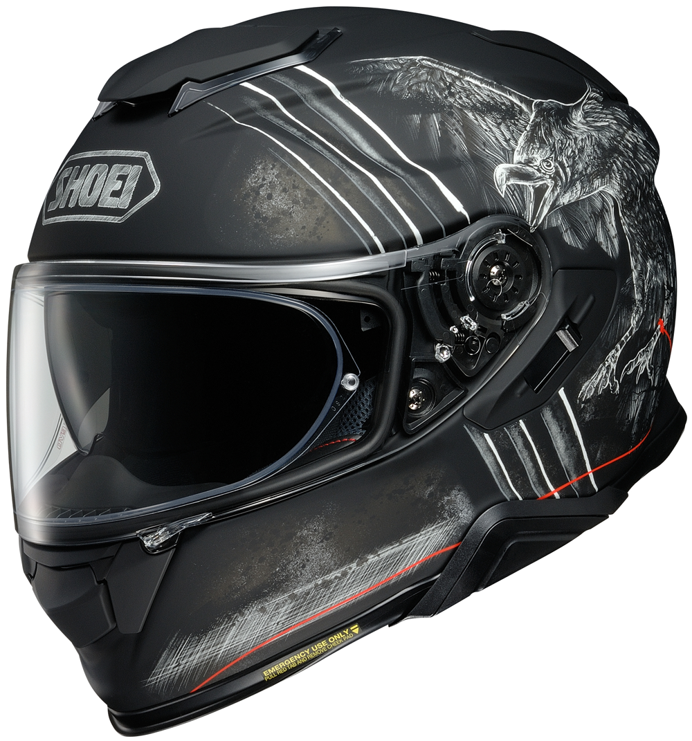 SHOEI ショウエイ GT-Air2 QUBIT sena SRL2付属 左右非対称ゼブラカラー！ SHOEI「GT-Air II キュービット」受注