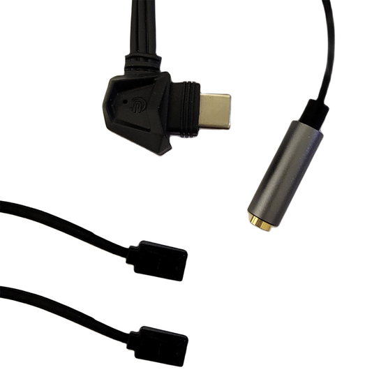 UCLEAR 3.5MM Speaker Adaptor w/Dual Mics for Use with Motion Series