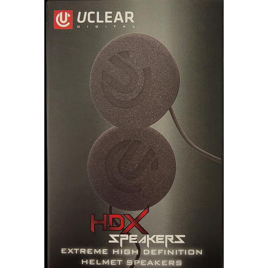 UCLEAR HDX Helmet Speakers 47MM Diameter 3.5MM Jack