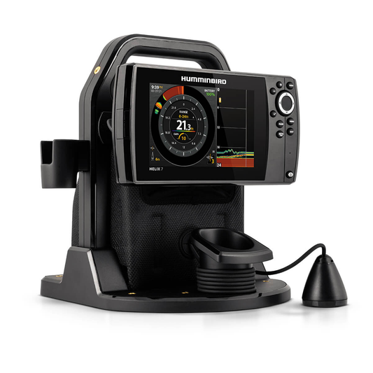 Humminbird Ice Helix 7 Chirp GPS G4 All Season Ice Unit