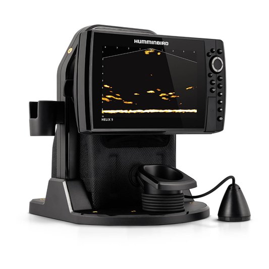 Humminbird Ice Helix 9 MSI + GPS Mega Live Bundle