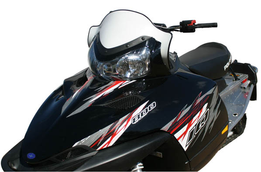 Powermadd Cobra Polaris Edge, Extreme Low (8.5"), Black - 11511