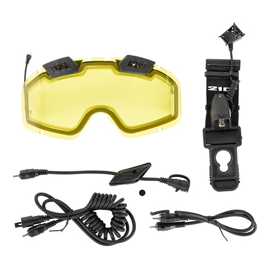CKX Electric 210° Goggle Electric Lens Upgrade Kit With Controlled Vent