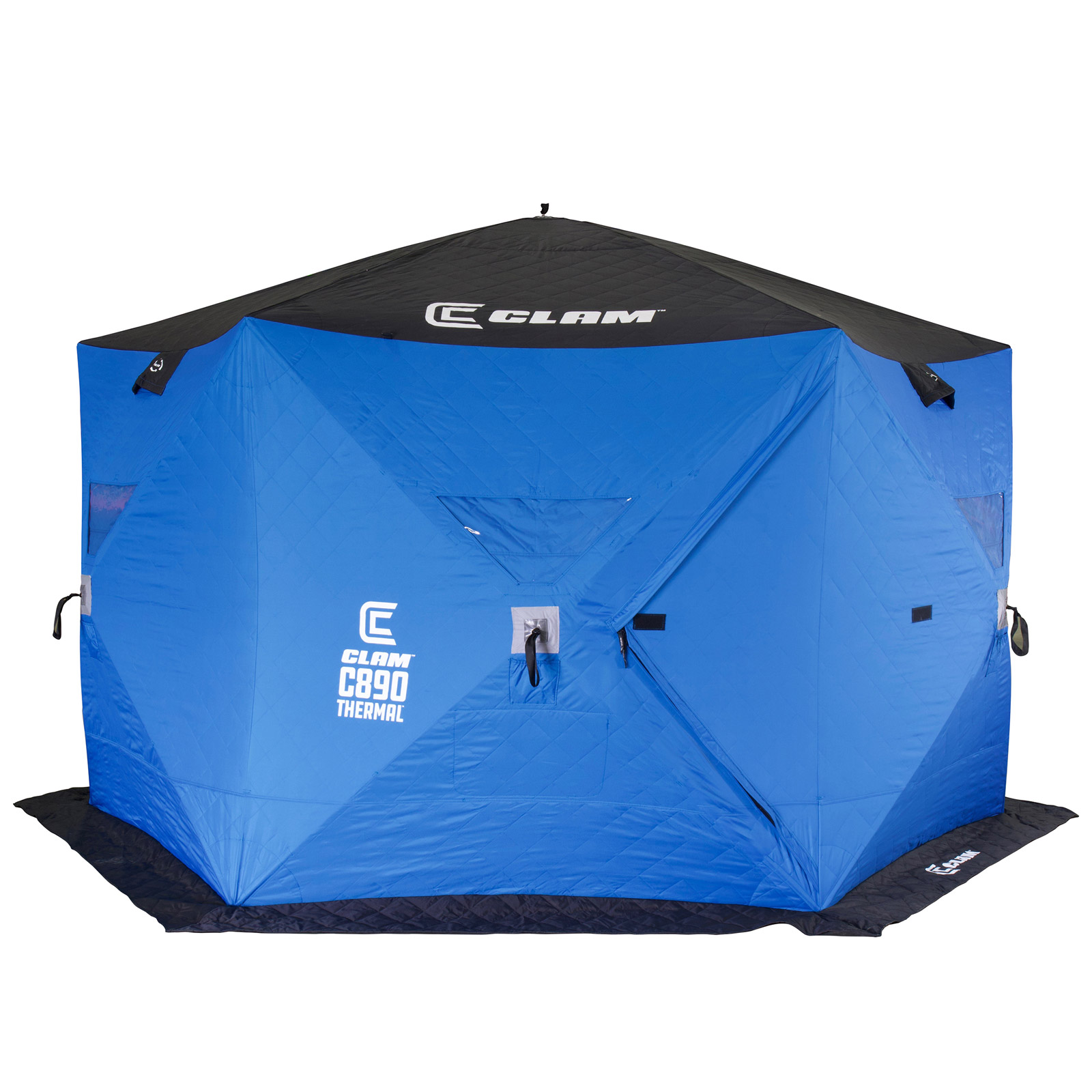 Clam C-890 Thermal Pop-Up Shelter – Up North Sports Clam C-890 Thermal Pop-Up Shelter – Up North Sports