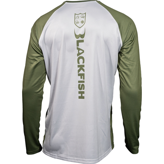 BlackFish Guide UPF Long Sleeve - Pennant Grasshopper