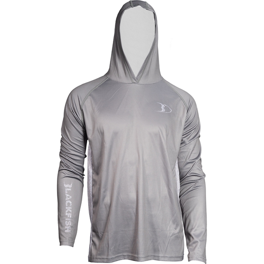 BlackFish Guide UPF Hoodie - Control Grey/Frost