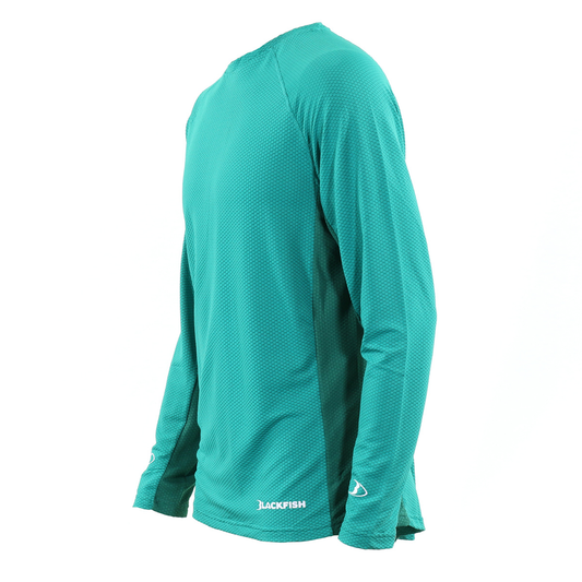 BlackFish CoolCharge UPF Angler Long Sleeve - Teal