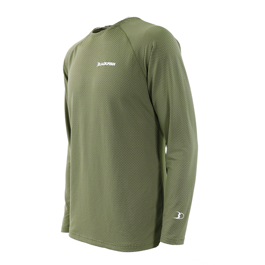 BlackFish CoolCharge UPF Angler Long Sleeve - Mayfly Green