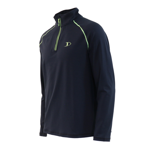 BlackFish Eclipse 1/4 Zip Pullover- Moonless Black