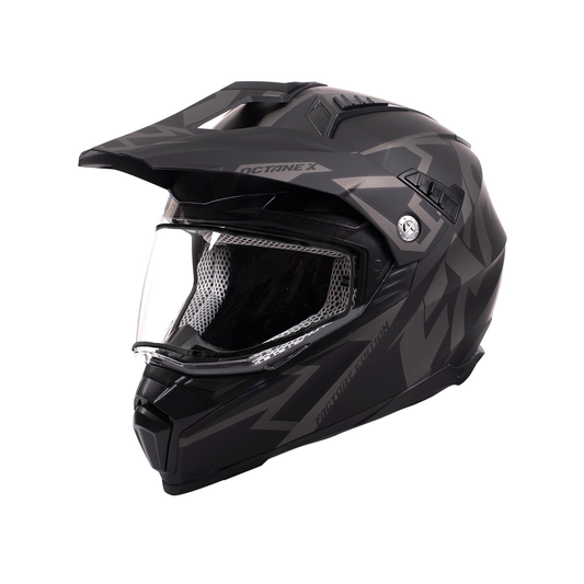 FXR Octane X Deviant Dual Sport Helmet w/ Dual Lens Shield