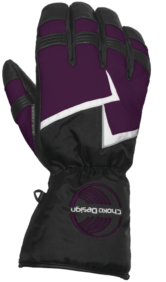 Choko Women's Nylon-Leather Gloves