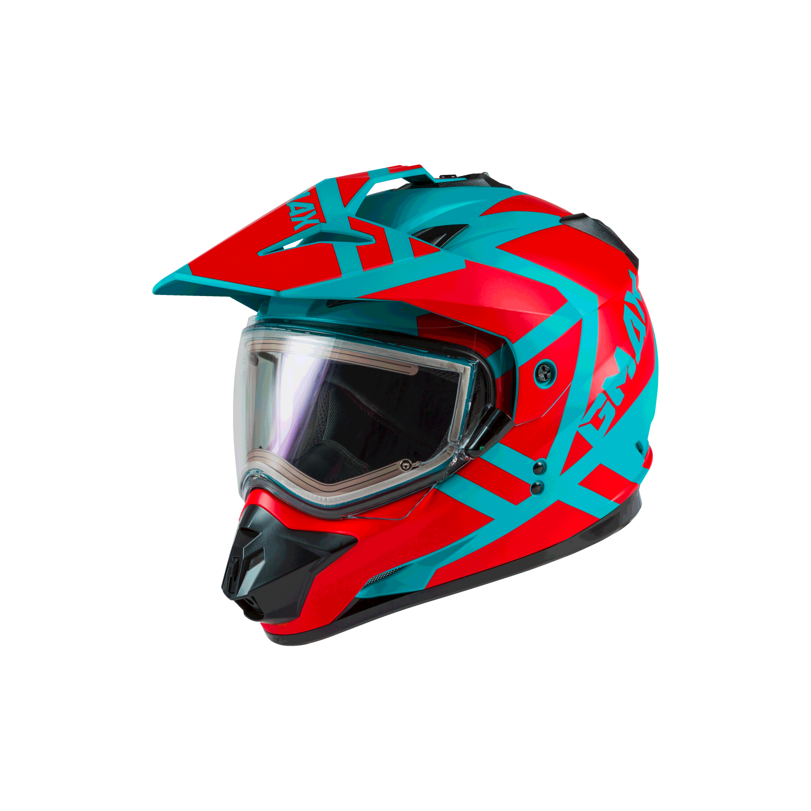 gm motorcycle helmets Gmax GM-11S Trapper Dual Sport Helmet w/ Electric Shield – Up North Sports