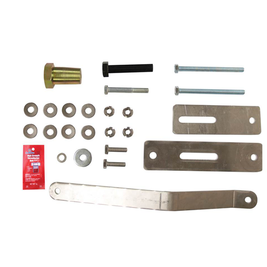 Extreme Max 3005.7237 Boat Lift Boss Installation Kit for Fulton - 1/2", 13 Pitch