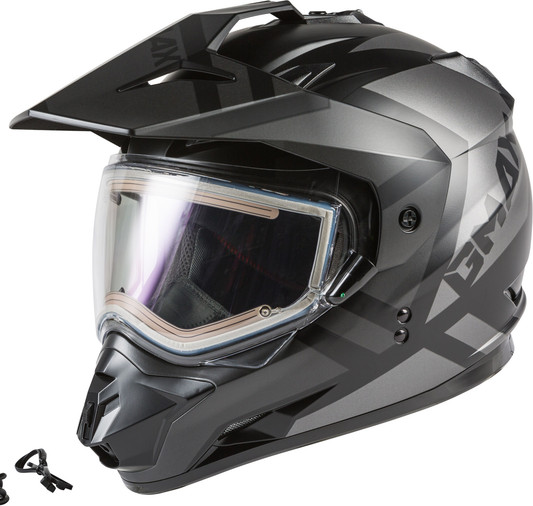 Gmax GM-11S Trapper Dual Sport Helmet w/ Electric Shield