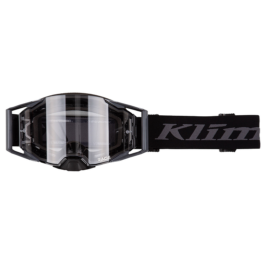 Klim Rage Off-Road Goggle Black With Clear Lens