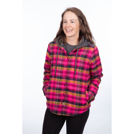 Klim Women's Big Sky Fleece Liner Flannel Hoodie