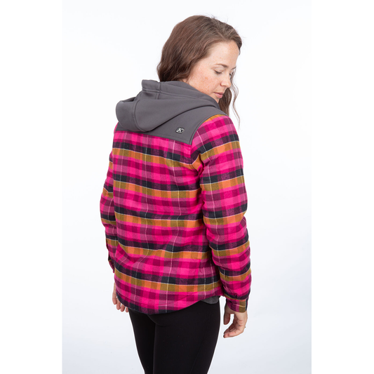 Klim Women's Big Sky Fleece Liner Flannel Hoodie