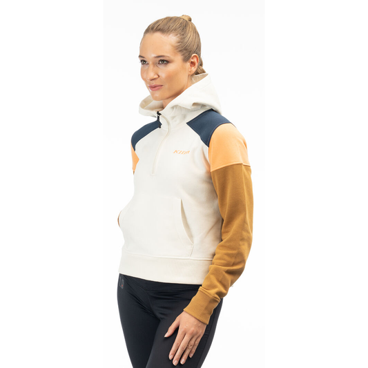 Klim Women's Huntley Pullover 1/4 Zip Crop Hoodie