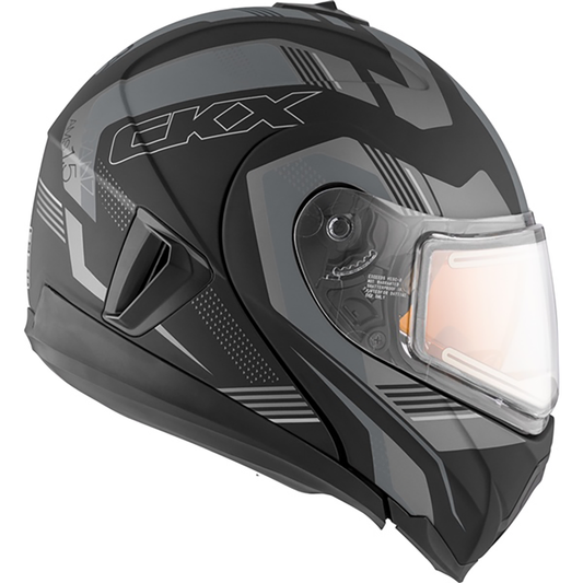 CKX Tranz 1.5 AMS Omeg Modular Helmet w/ Electric Double Lens