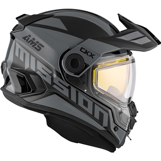 CKX Mission AMS Fiberglass Dual Sport Space Helmet w/ Electric Shield