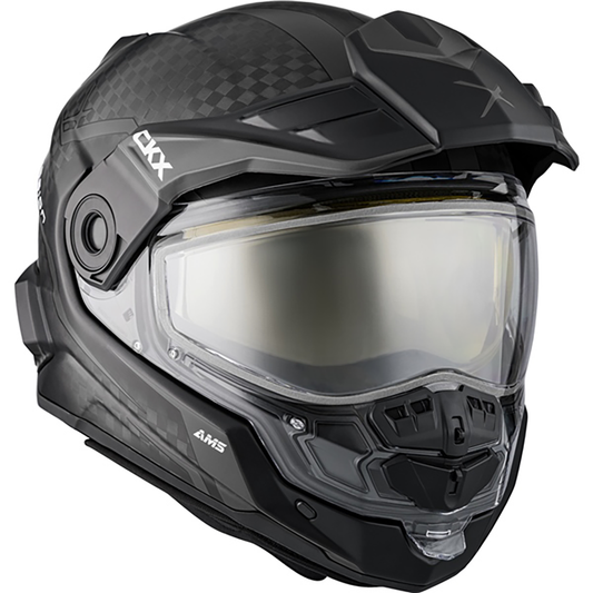 CKX Mission AMS Carbon Fury Helmet with Electric Shield