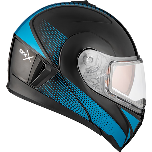 CKX Tranz 1.5 AMS Cyber Modular Helmet w/ Electric Double Lens