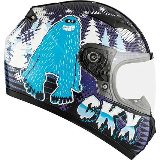 CKX RR519Y Child Big Foot Full Face Helmet