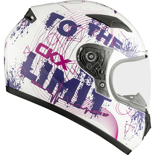 CKX RR519Y Child White Full Face Helmet