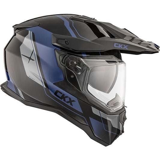 CKX DS24 Swift Dual Sport Helmet with Dual Lens Shield