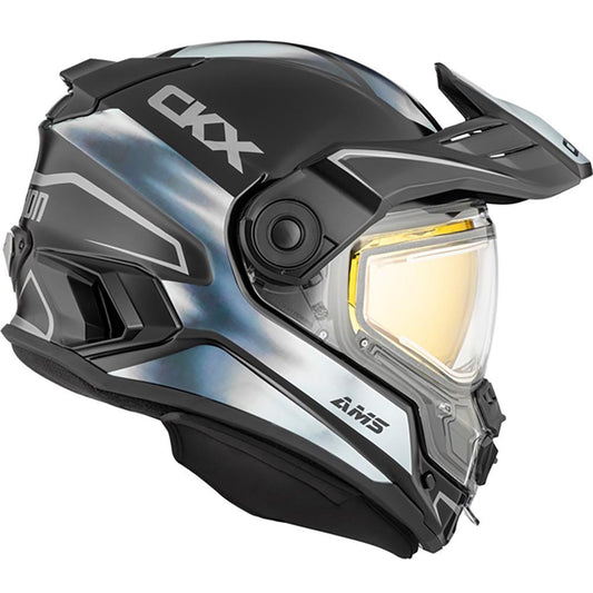 CKX Mission AMS Tanium Helmet with Electric Dual Lens Shield