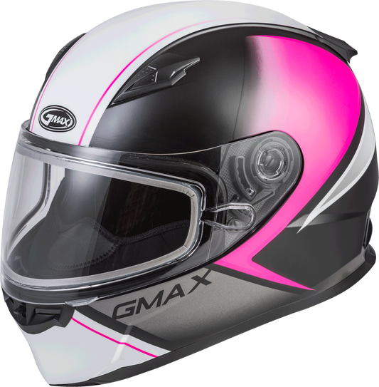 GMAX Youth GM-49Y Hail Matte Snowmobile Helmet with Dual Lens Shield
