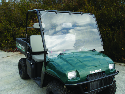 Seizmik Windshield - Full (UV Resistant Poly) - Polaris 2002-08 Round Tube Ranger - 23018