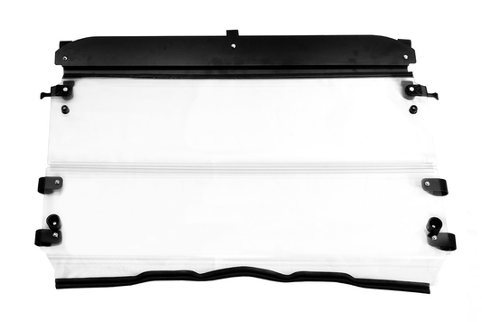 Seizmik Windshield Versa-Fold (UV Resistant Poly) - Polaris Full Size Round Tube Ranger - 23078