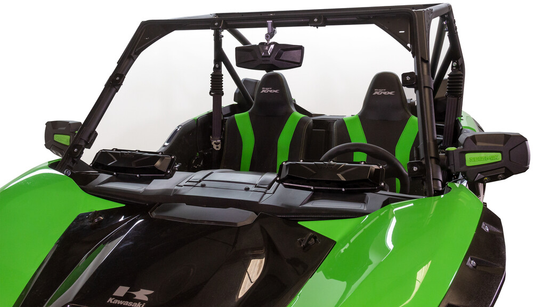 Seizmik Windshield Versa-Vent (Hard Coated Poly) - Kawasaki KRX 1000 - 26097