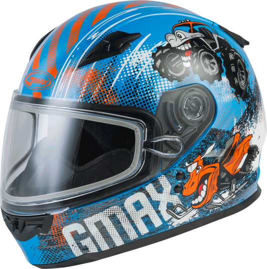 GMAX Youth GM-49Y BEASTS SNOW HELMET w/DUAL LENS SHIELD
