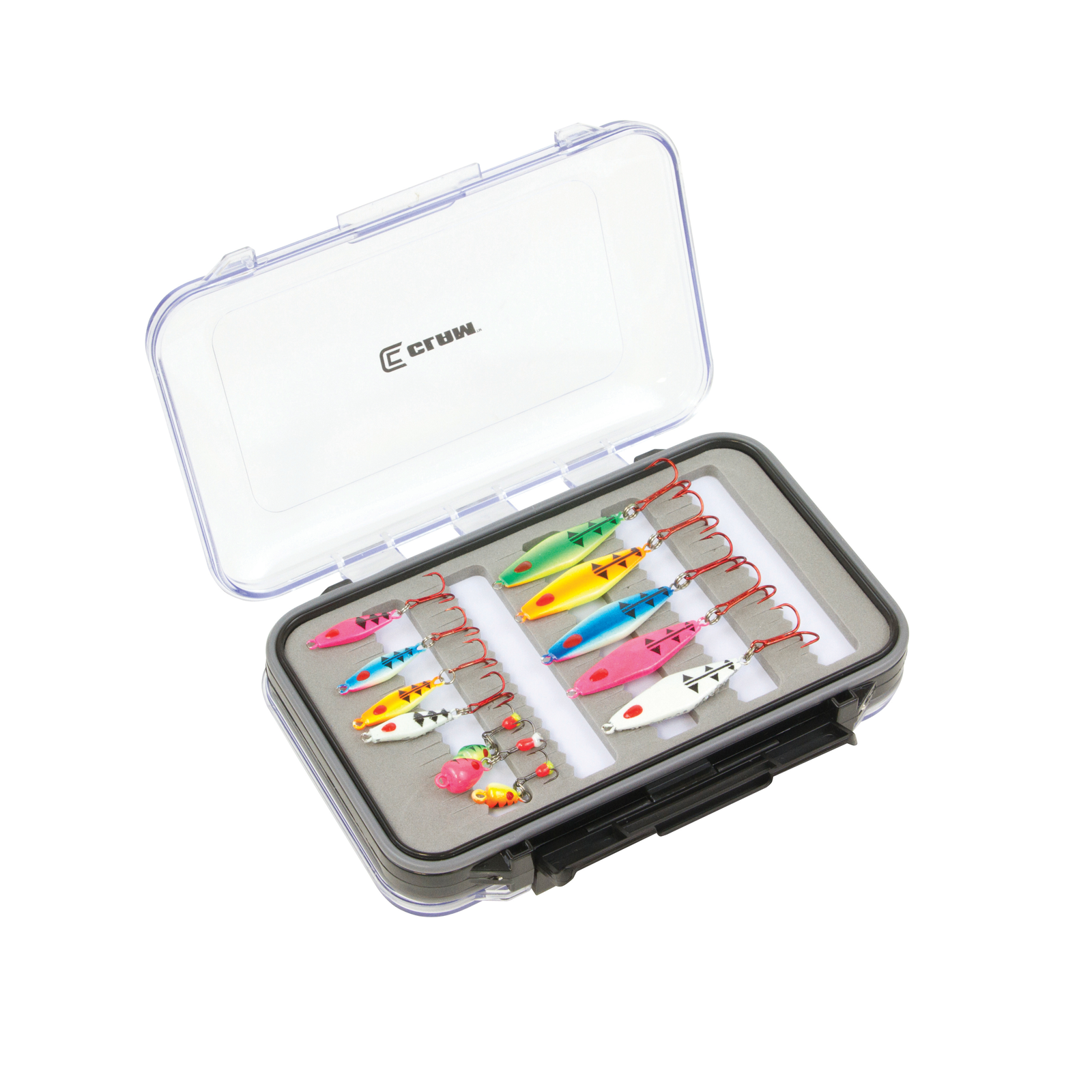 Large Ice Armor Jig Box | Clam Jig Box | Up North Sports