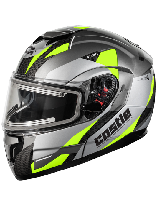 Castle X Atom SV Transcend Modular Snow Helmet w/Electric Shield