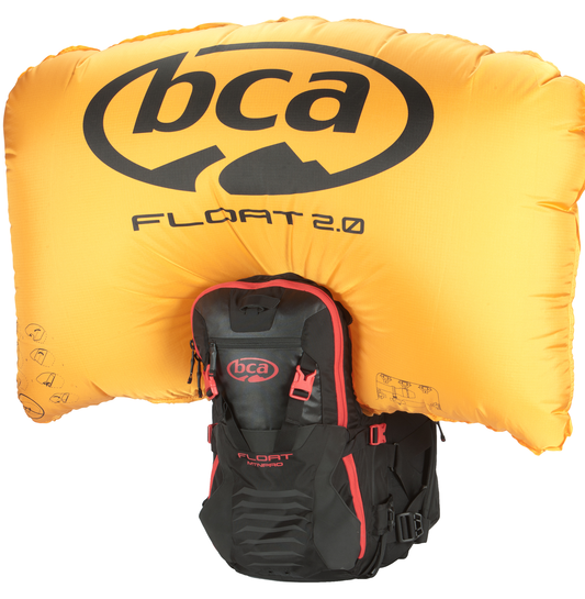 BCA Float Mtn Pro Avalanche Airbag Vest 2.0 Warning Red