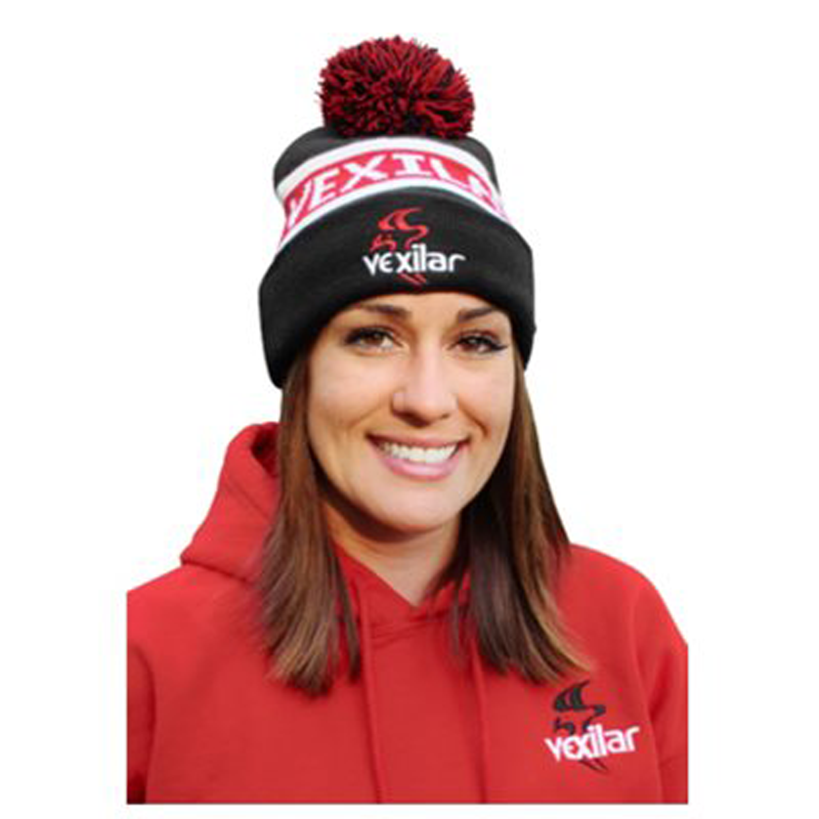 Vexilar Knit Cuff Hat Red White Black Beanie – Up North Sports