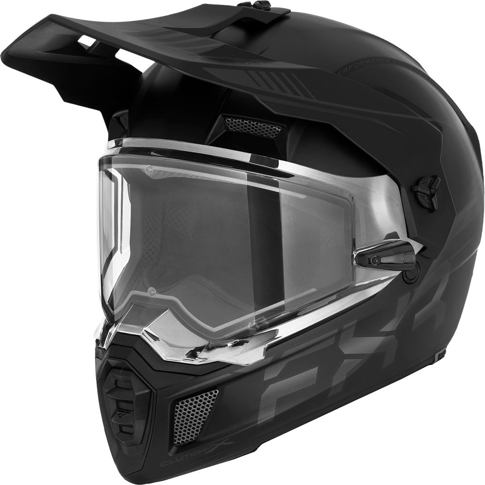 FXR Clutch X Pro Helmet Heated Shield Composite – Up North Sports