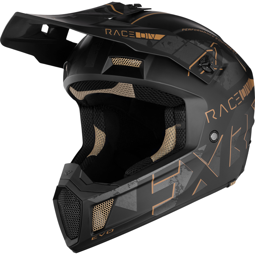 FXR Clutch Stealth Helmet, Canvas / 2XL
